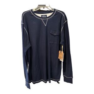 Company eighty one blue Henley NWT